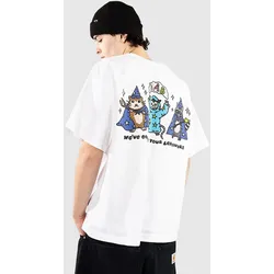 A.LAB Wizard Gang Boxy T-Shirt blanc white Gr. XL