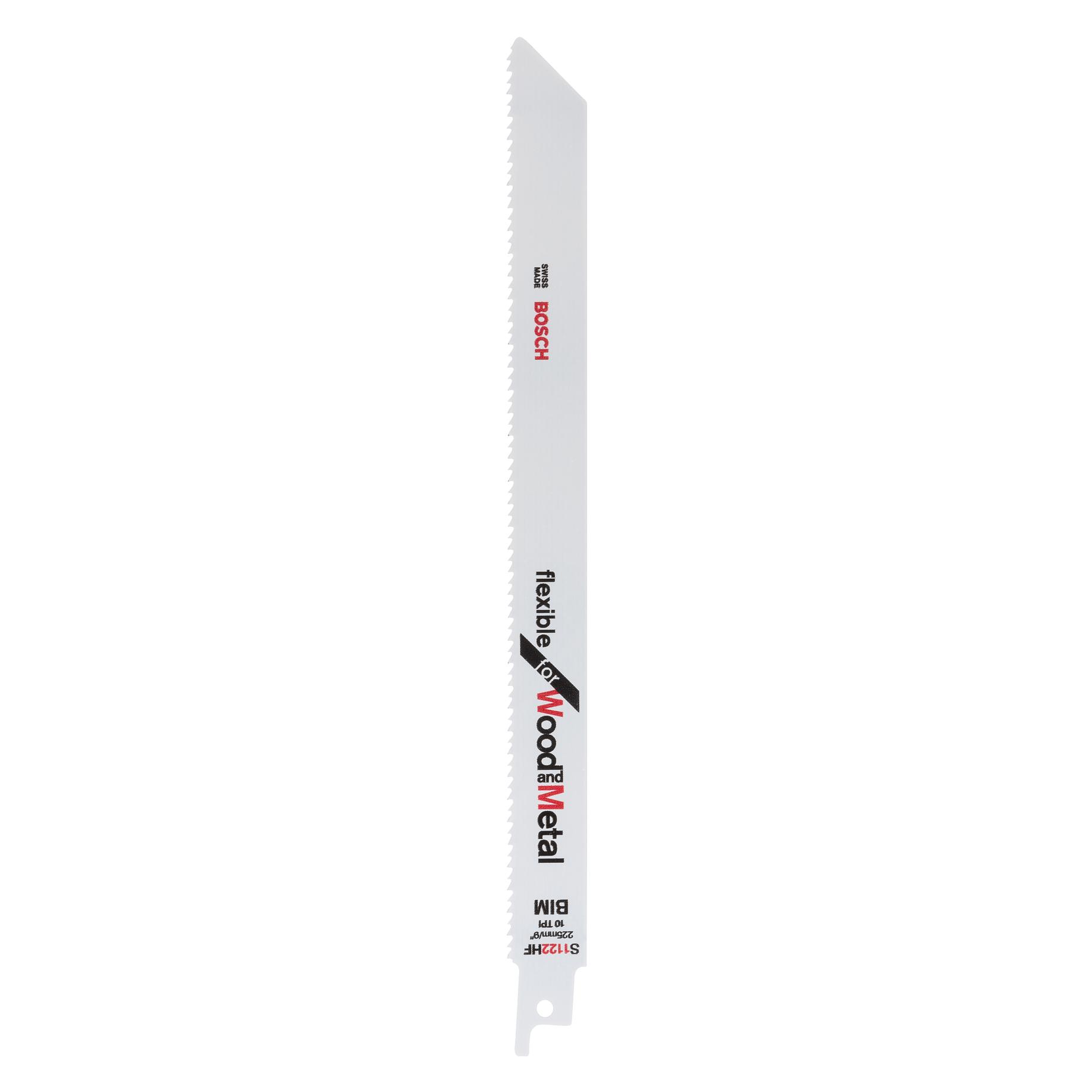 Bosch Zubehör Säbelsägeblatt Bimetall, S 1122 HF Flexible for Wood and Metal (2609256709)