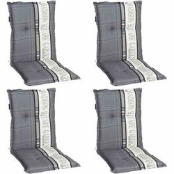 Madison 4x Garden A nie. grau M41007 Auflage Grau