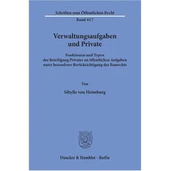 Verwaltungsaufgaben und Private., Fachbücher von Sybille von Heimburg
