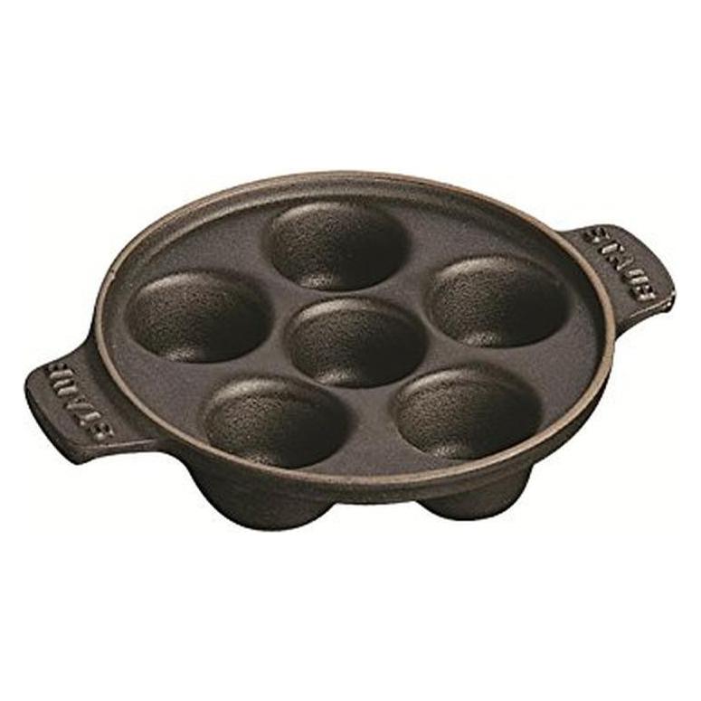 Staub Schneckenpfanne (Bratpfanne, Gusseisen, 14 x 2.80 cm) (40509-550-0)