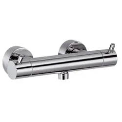HSK Aufputz-Sicherheits-Duschthermostat rund, chrom, 1100007
