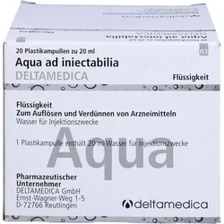 Aqua Ad Iniectabilia Plastik 400 ML
