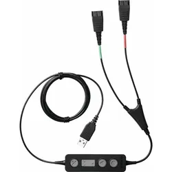 JABRA LINK 265 2 x QD auf USB Trainingskabel fuer PC