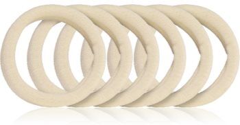 BrushArt Hair Band elásticos para cabelo Beige 6 un.. Hair Band