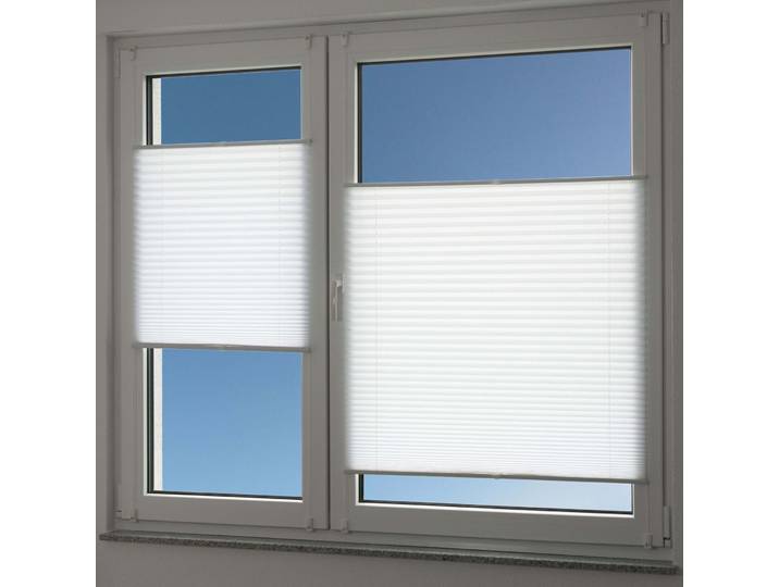 Sun+Shadow Plissee Curtain & more weiss Polyester B 60 cm T 2.5 cm - Plissee