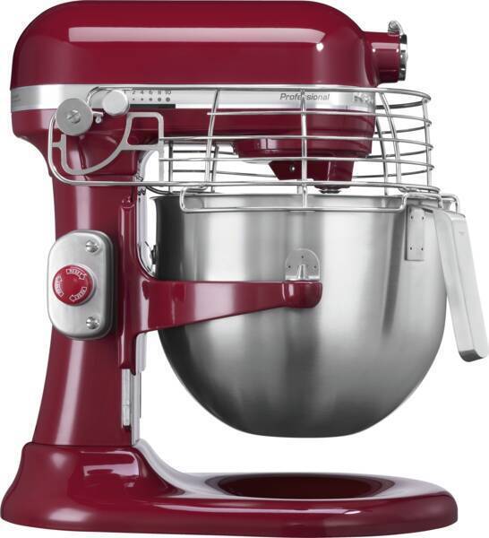 Kitchenaid Out of SDA Küchenmaschine Professional 6,9 L + Schüsselheber Empire Rot