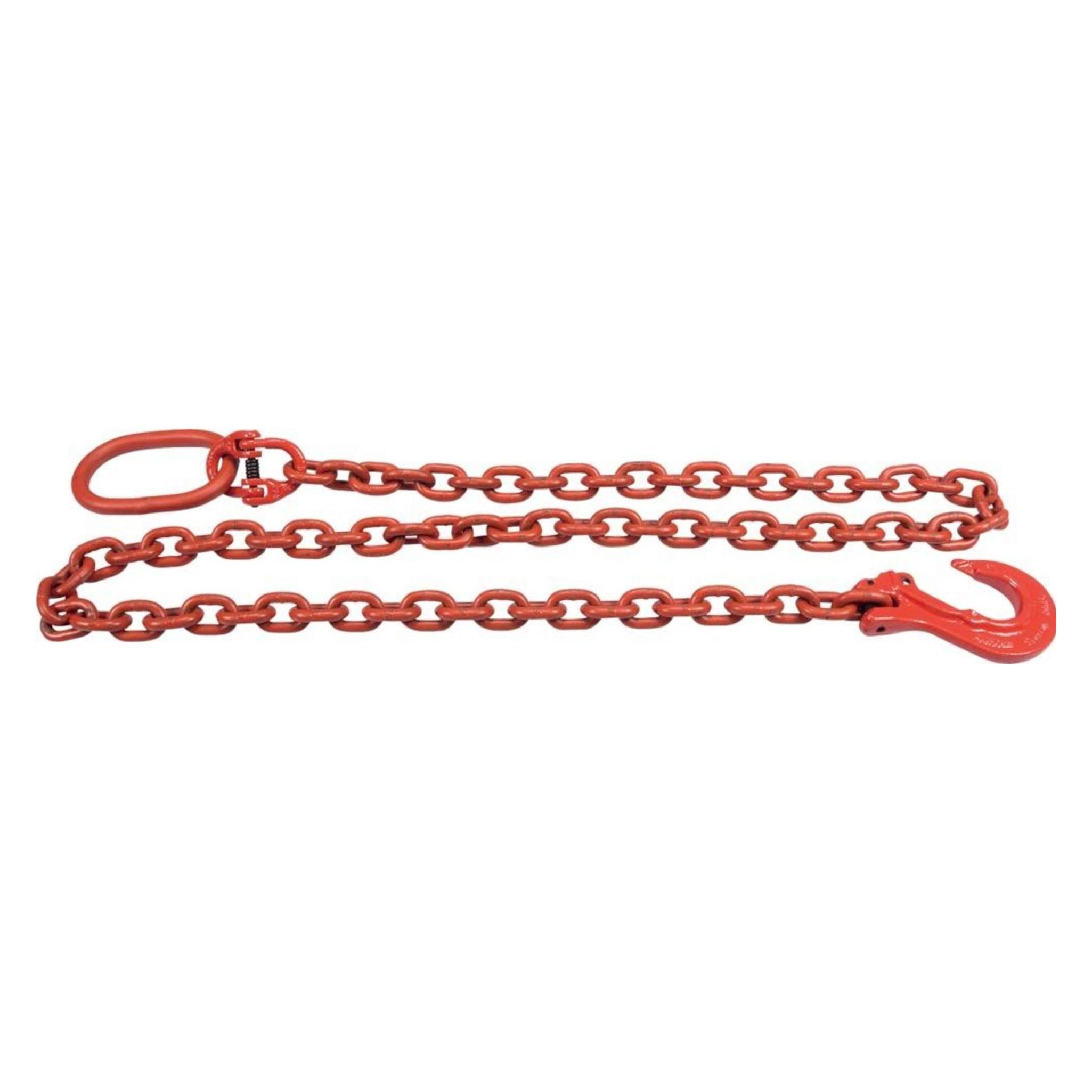 Magni PÖSAMO Rückekette (Sortiment) verg.Stahl rot 8x2000mm (2 m) (4011645058871)