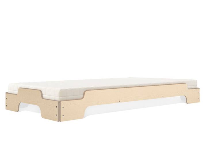 Stapel-Poolliege Müller Möbelwerkstätten braun, Designer Rolf Heide, 93x23 cm