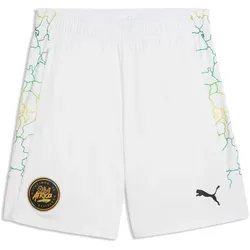 Puma, Unisex, Sporthose, Kurzes OM Africa (XS), Weiss