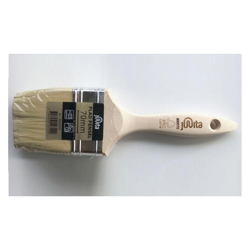 Juvita Pensel flad syntetisk70x20mm (20 mm) (900070)