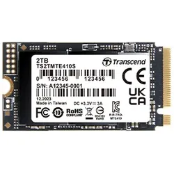 TRANSCEND MTE410S SSD 2TB, M.2 2242 / M-Key / PCIe 4.0 x4