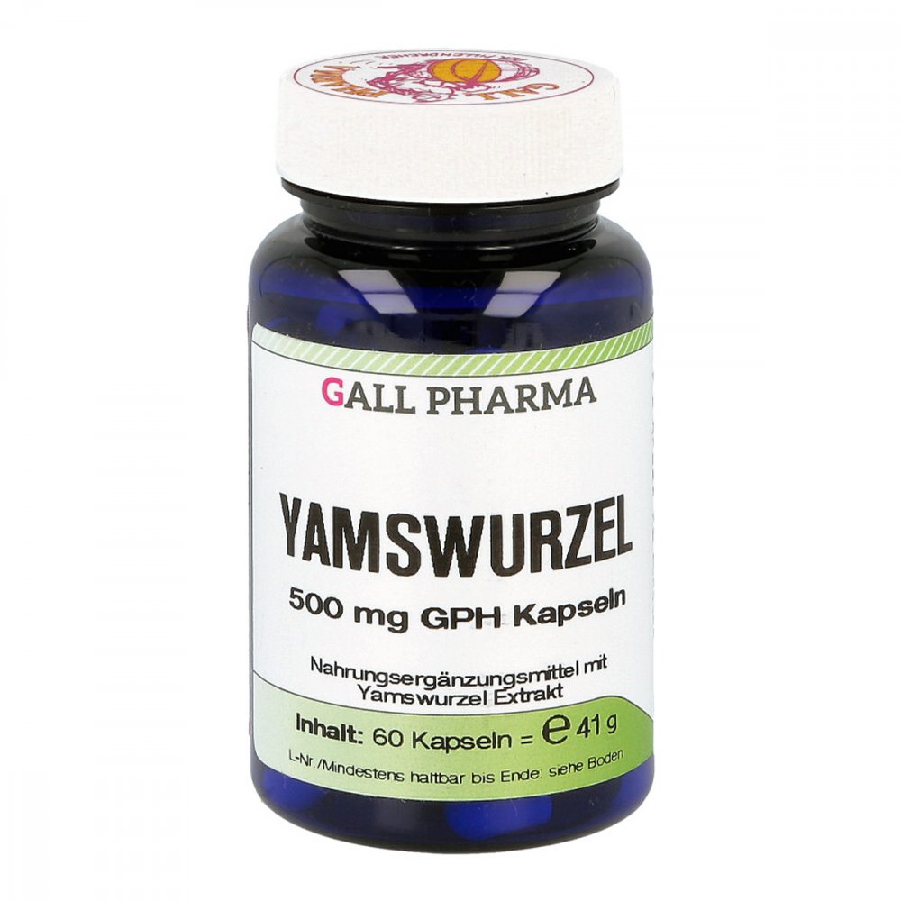 Hecht-Pharma GmbH Yamswurzel 500 mg Gph Kapseln 03378294