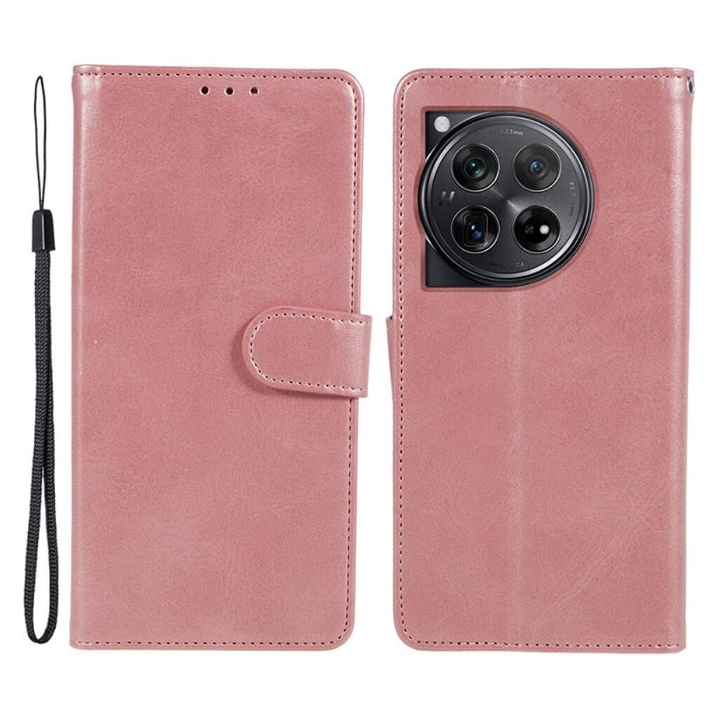 Cover-Discount OnePlus 12R - Premium Handyhülle Etui rosa (OnePlus 12R) (660176759F)