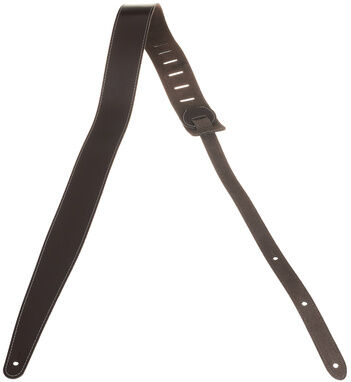 Fender Essentials Leather Strap BR Marron