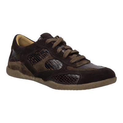 Sneaker JOSEF SEIBEL "Cassandra 12, chocolate-multi", Damen, Gr. 41, braun (chocolate, multi), Schuhe Sneaker
