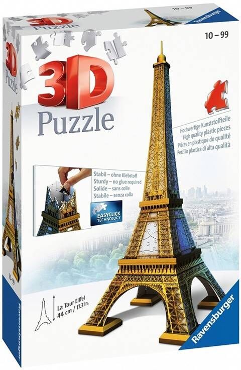 Ravensburger Puzzle 3D Tour Eiffel - 224 pcs