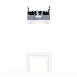Zumtobel 60818205 LED Decken-Einbauleuchte P-INF Q140L 1800-930 LDO WH WH