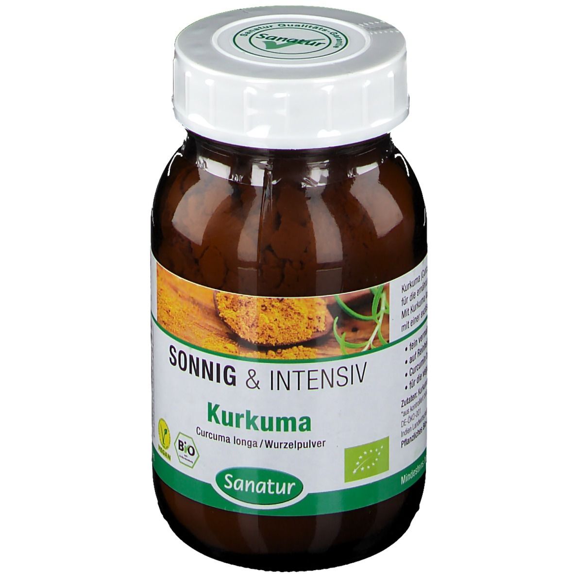 Kurkumawurzel Bio Pulver 160 g