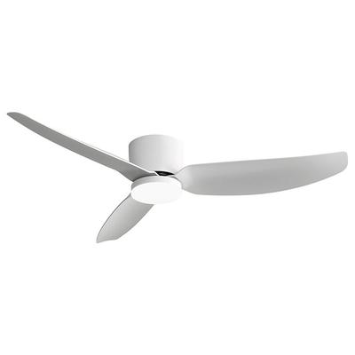 ROSSINI ILLUMINAZIONE Weißer Deckenventilator HELIKA mit integrierter 18-W-LED, CCT-Regulierung 3000-4000-6500 K, Fernbedienung und Getriebeinverter - Rossini