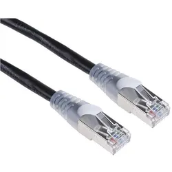 RS PRO Patchkabel Kat.5e FTP 10m schwarz (FTP, CAT5e, 10 m), Netzwerkkabel