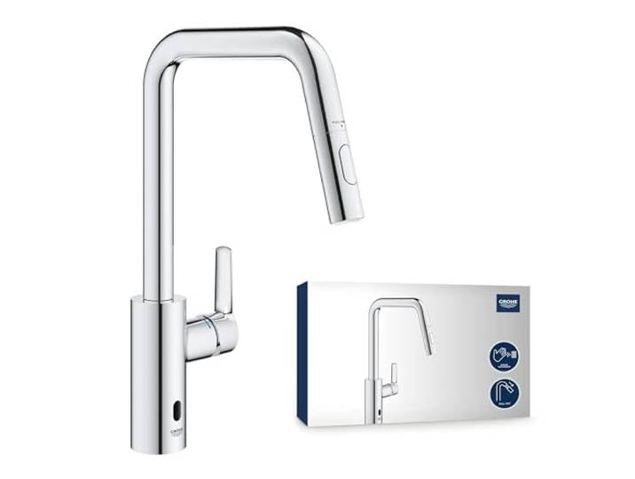 GROHE Start, Küchenarmatur Infrarot-Sensor, 2 Strahlarten, hoher Auslauf