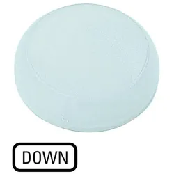 Eaton 218418 Linse, Leuchtmelder weiß, flach, DOWN M22-XL-W-GB4  - 10 Stück