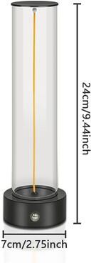 Youfap Market Cordless Portable LED Table Lamp With Rechargeable Magnetic Design And Touch Sensor, Three Level Dimmable For Bedroom medium Type