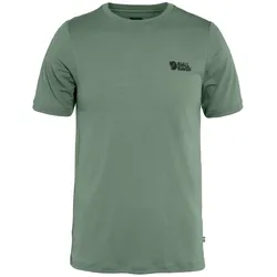 FJÄLLRÄVEN Abisko Wool Logo SS M 614 patina green, 614 patina green, L