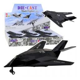 Lean Toys Lean Kampfflugzeug Militärischer Düsenantrieb Lichter Geräusche 1:400 (67992617)
