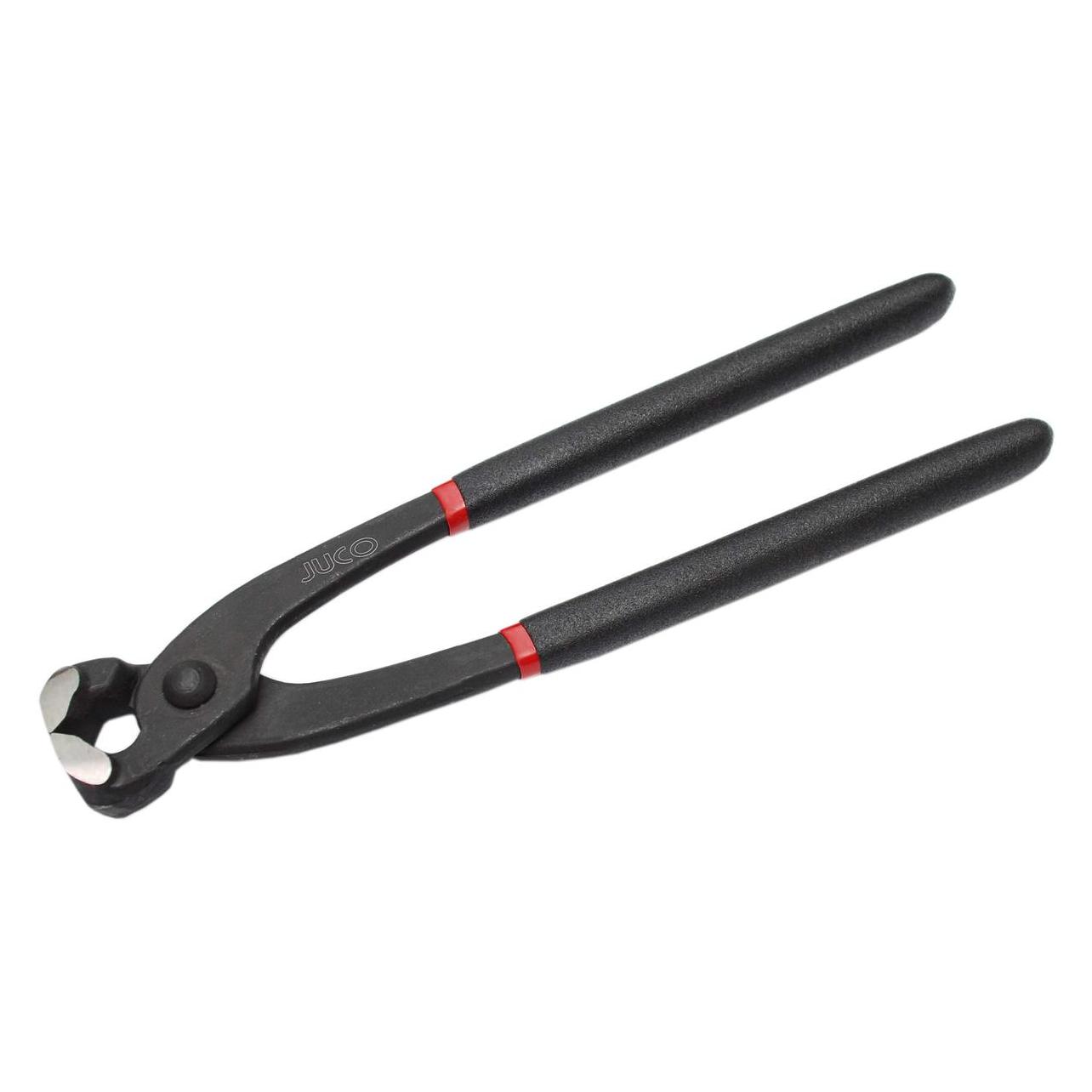 Jucon Hochwertige Juco Beißzange, Monierzange mit PVC-Griff, professionelle Beißzange, handlich (240 mm) (28503)