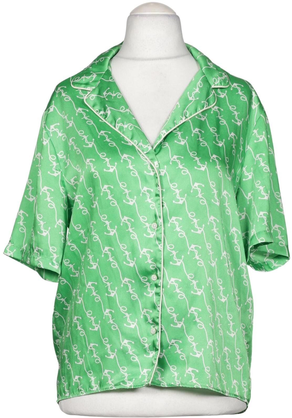 Sandro Damen Bluse, Grün, Gr. EU 38 (Sandro 2), Synthetik - Second Hand