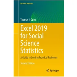 Excel 2019 for Social Science Statistics, Fachbücher von Thomas J. Quirk
