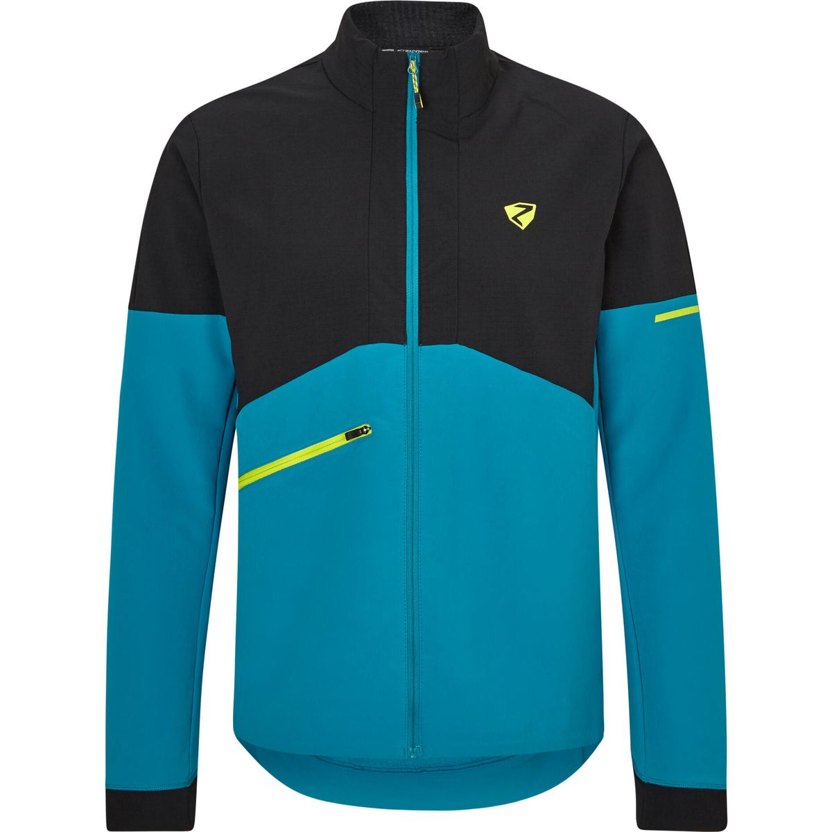 Ziener Napi man Jacket Active black.teal cyrstal (12312) 48 234294-12312-48