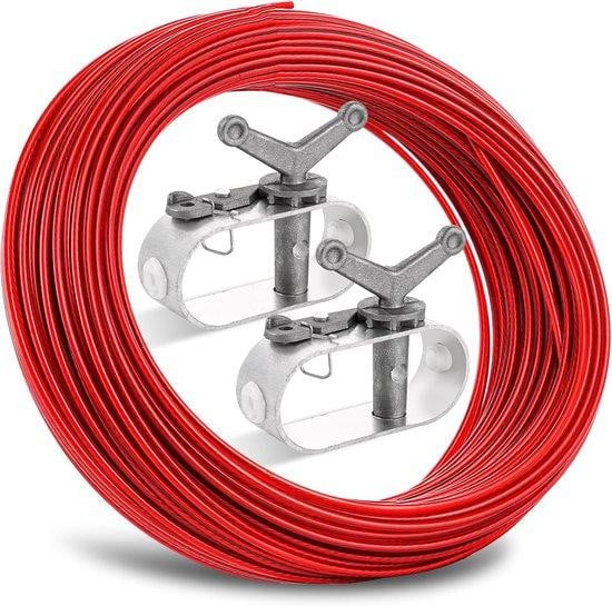Famanu Staal kabelspanners - Draadspanners - 2 stuks