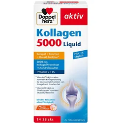 DOPPELHERZ Kollagen 5000 Liquid Sticks 14X10 ml