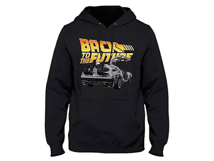 Zurück in die Zukunft Sweatshirt met capuchon voor heren, Zwart, S