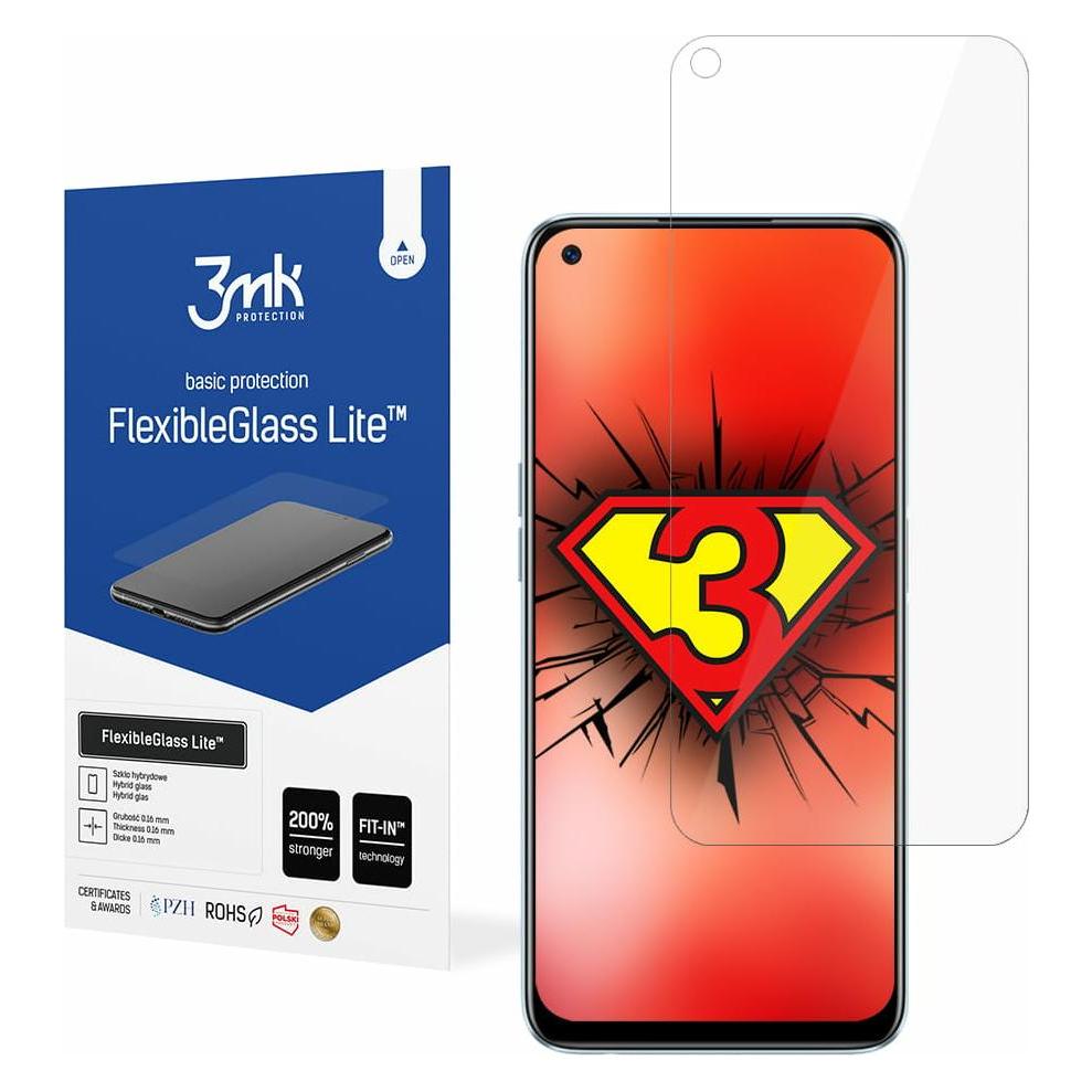 3MK hybrid glass Flexible 2.5D Lite for Realme 6 (Realme 6) (GSM101902)
