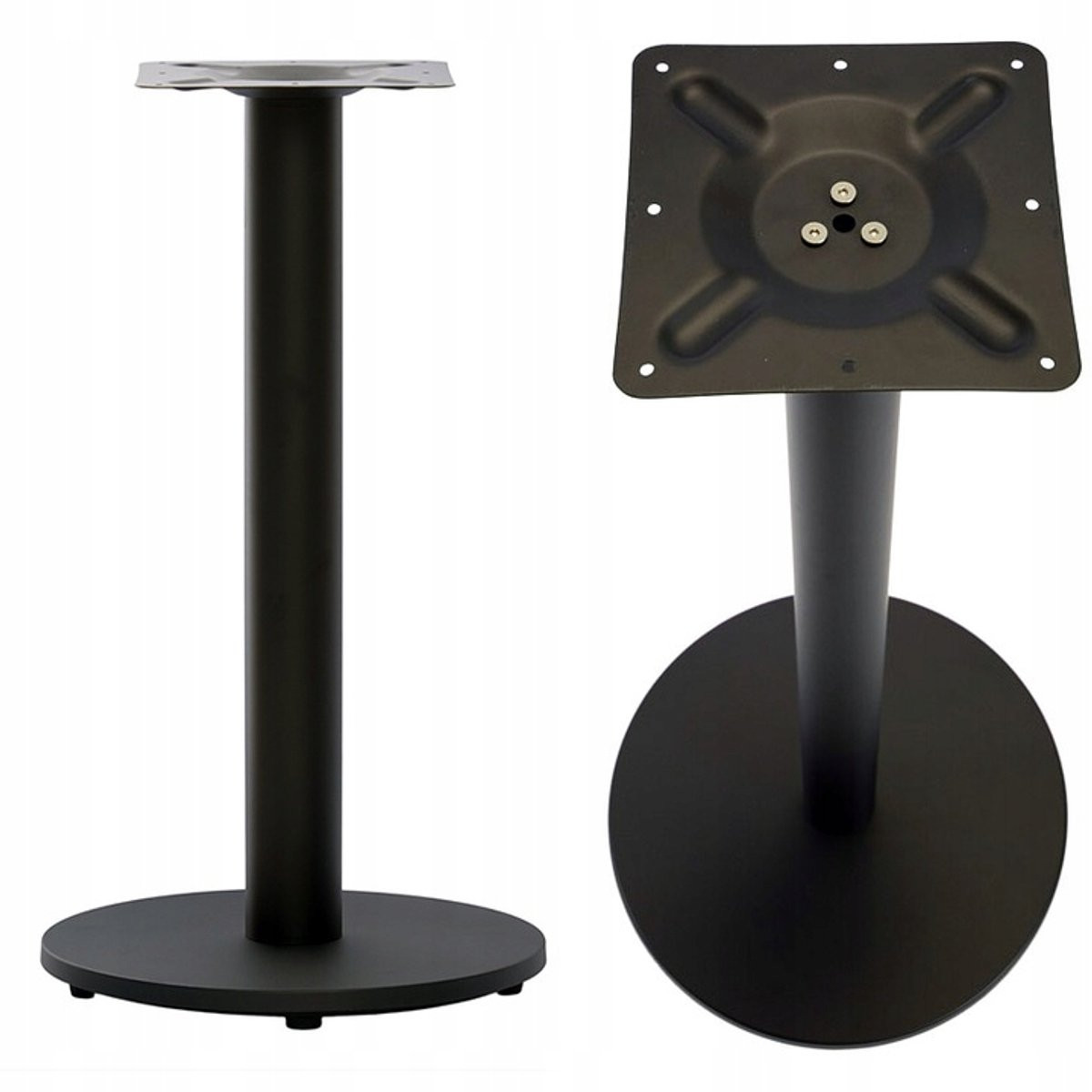 Bankietowo ARP Serie Metalen Tafelvoet - Zwart - 400 mm - Loft Design