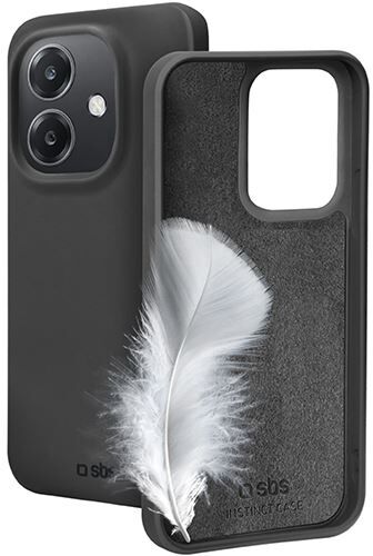 SBS Capa Silicone  Instinct para Oppo A40 - Preta