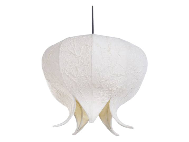 Plafonnier fleur en papier blanc 35x35x28 cm