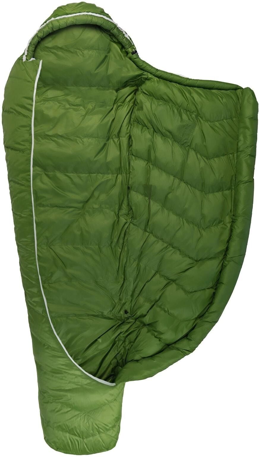 Schlafsack GRÜEZI BAG "DownWool Summer 2.0 -3 C 175 cm", grün, Schlafsäcke, L: 200cm, Obermaterial: 100% Nylon, Schlafsack, L:200cm grün L: 200cm