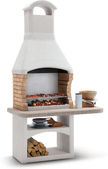 Palazzetti Boavista - Barbecue à bois et charbon en maçonnerie