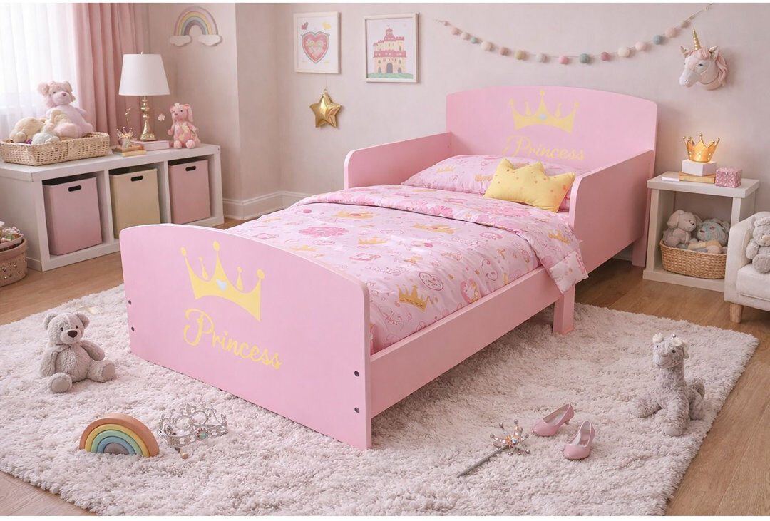 Isabelle & Max Toddler (70 x 140cm) Kids Bed Princess