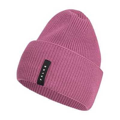 Strickmütze FALKE "FALKE Mütze", Jungen, Gr. onesize, english rose (8731), Mützen Strickmütze
