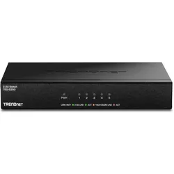 Trendnet TEG S350 (5 Ports), Netzwerk Switch, Schwarz