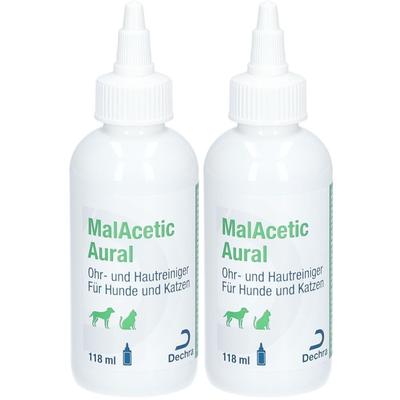 Malacetic Aural Ohrrei VET x2 2x118 ml Flüssigkeit