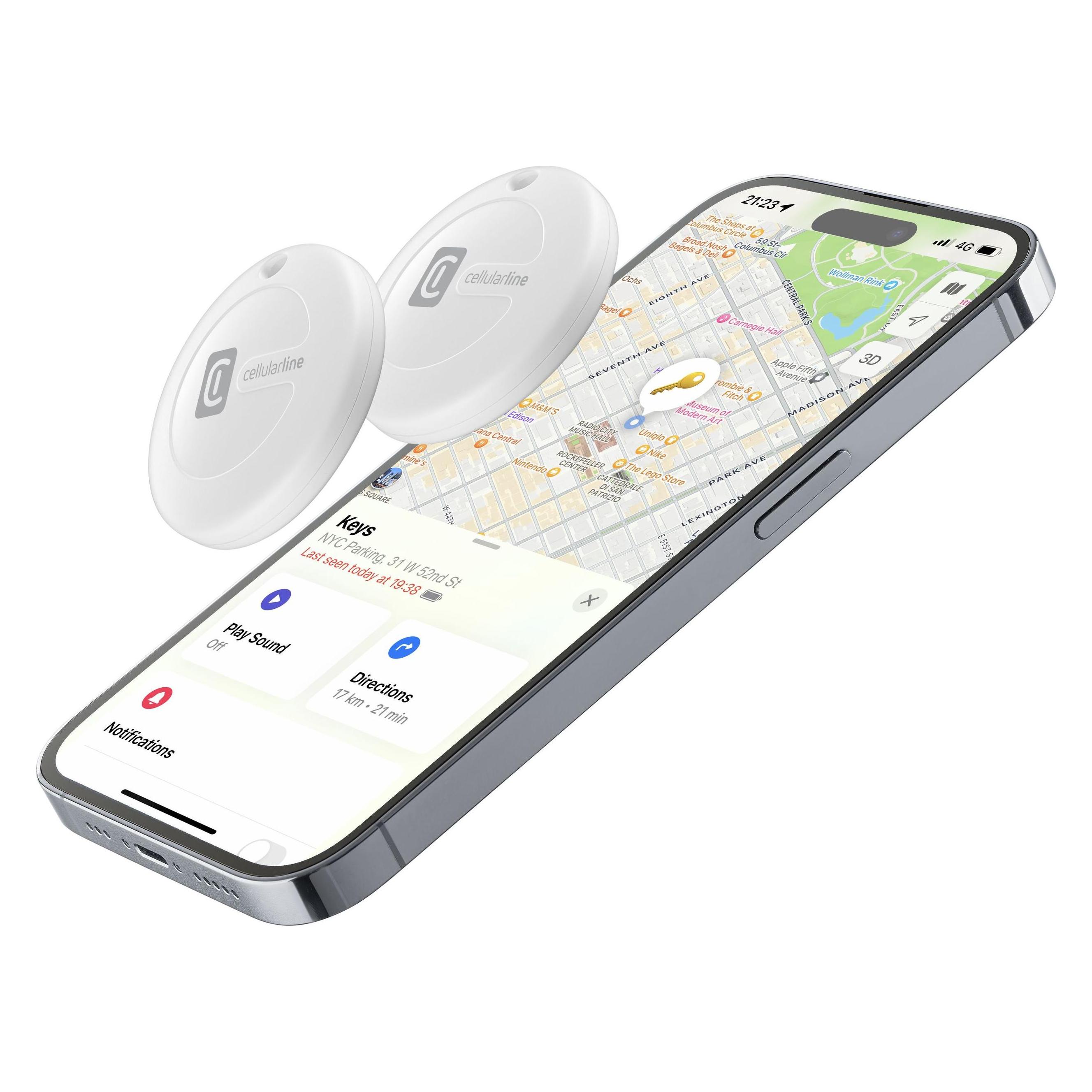 Cellularline Tracy - Designed for iOS (iOS) (BTTRACY2W)