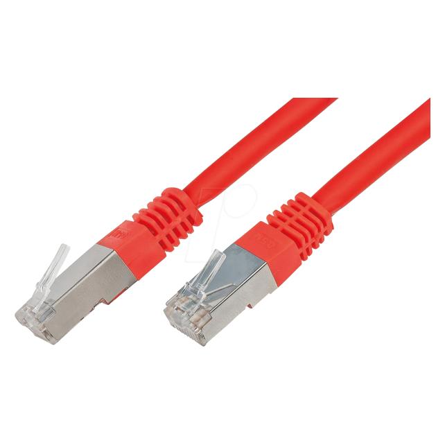 Neutral KAT6 Patchkabel, S/FTP, LSOH, rot (S/FTP, CAT6, 10 m) (PKN-STP-KAT6 10.0 RT)