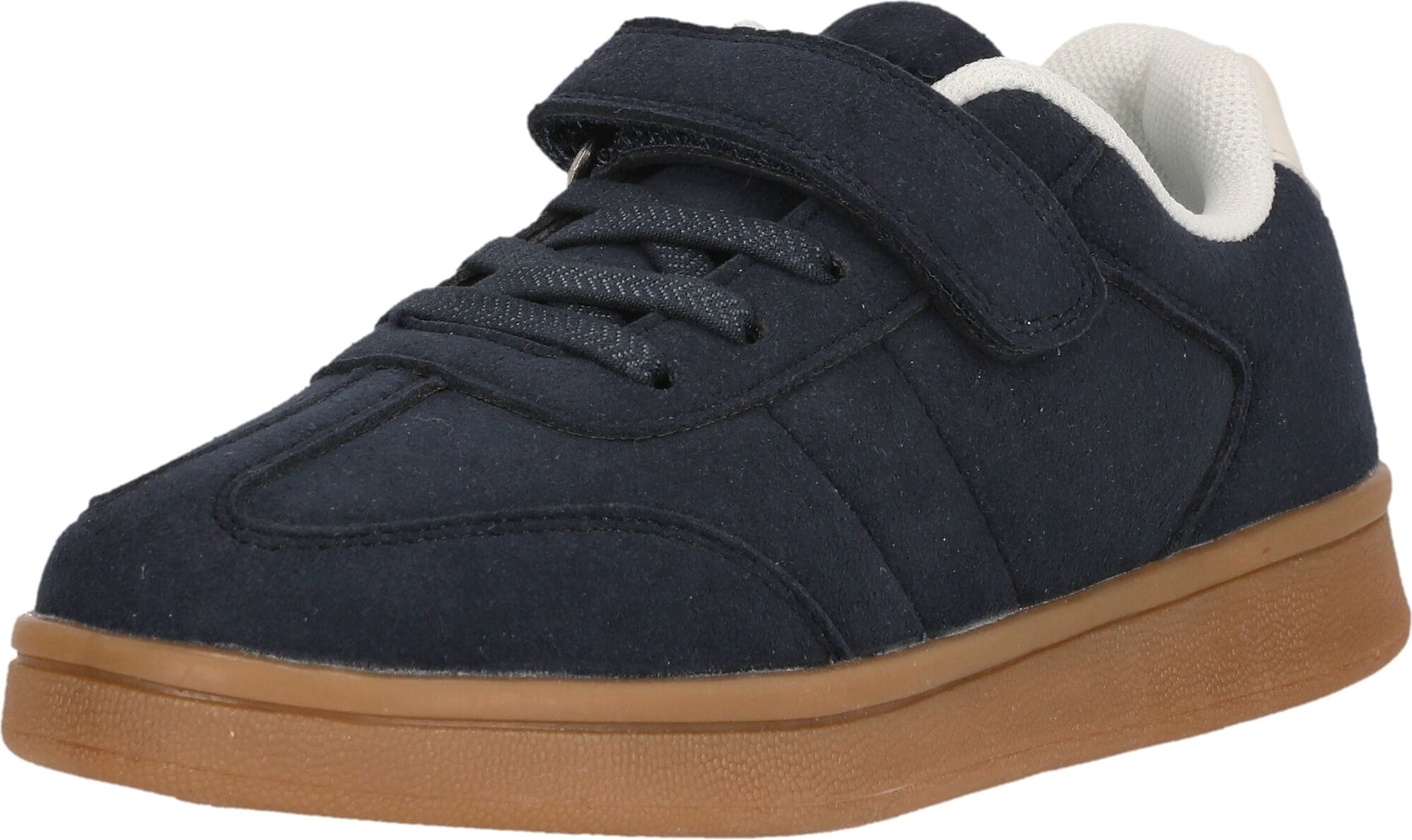 Sneaker ENDURANCE "Quin", Kinder, Gr. 31, Kunstfaser, blau, Leder, Lederimitat, Schuhe Sneaker, mit angenehmer Fußklimatisierung